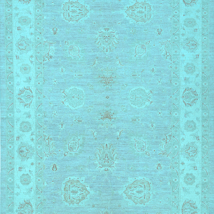 Machine Washable Persian Light Blue Traditional Rug, wshtr1451lblu