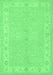 Persian Emerald Green Traditional Rug, tr1451emgrn