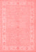 Persian Red Traditional Area Rugs