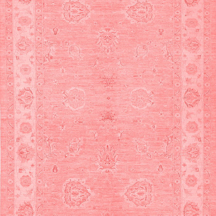 Machine Washable Persian Red Traditional Rug, wshtr1451red