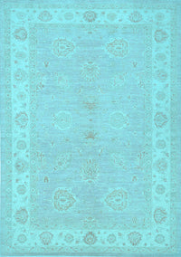 Persian Light Blue Traditional Rug, tr1451lblu