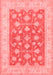 Oriental Red Traditional Area Rugs