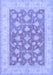 Oriental Blue Traditional Rug, tr1452blu