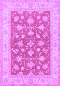 Oriental Purple Traditional Rug, tr1452pur