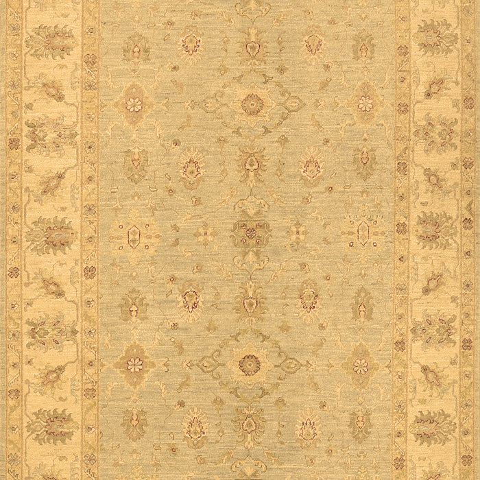 Machine Washable Oriental Brown Traditional Rug, wshtr1453brn