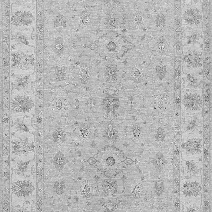 Serging Thickness of Machine Washable Oriental Gray Traditional Rug, wshtr1453gry