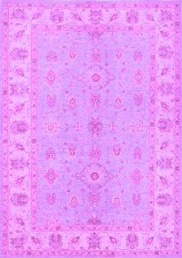 Oriental Purple Traditional Rug, tr1453pur