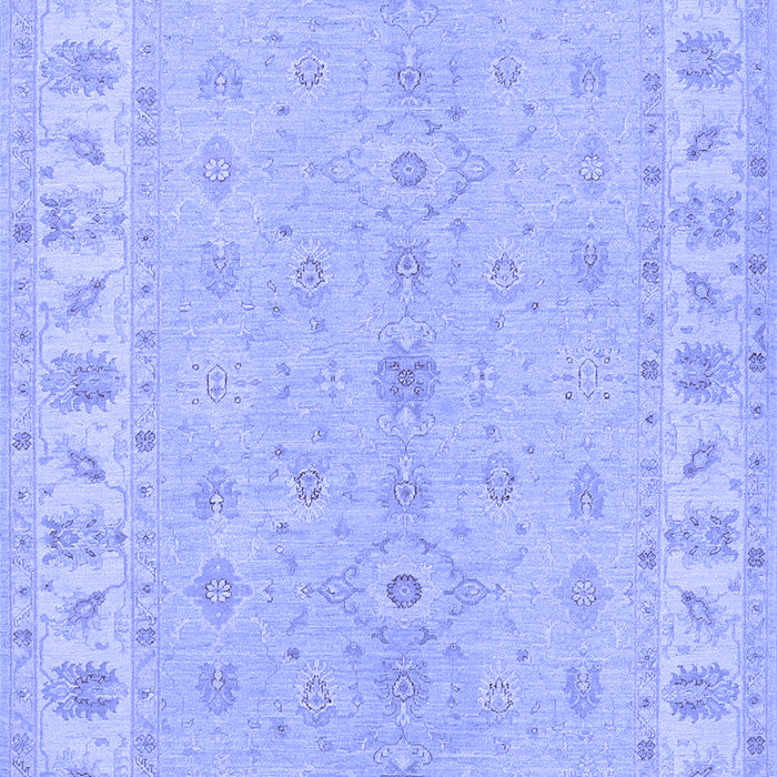 Oriental Blue Traditional Rug, tr1453blu