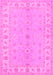 Oriental Pink Traditional Rug, tr1453pnk