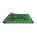 Sideview of Persian Emerald Green Traditional Rug, tr1454emgrn