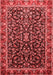 Persian Red Traditional Area Rugs