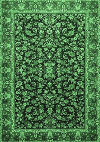 Persian Emerald Green Traditional Rug, tr1454emgrn