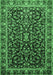Persian Emerald Green Traditional Rug, tr1454emgrn