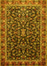 Persian Yellow Traditional Rug, tr1454yw