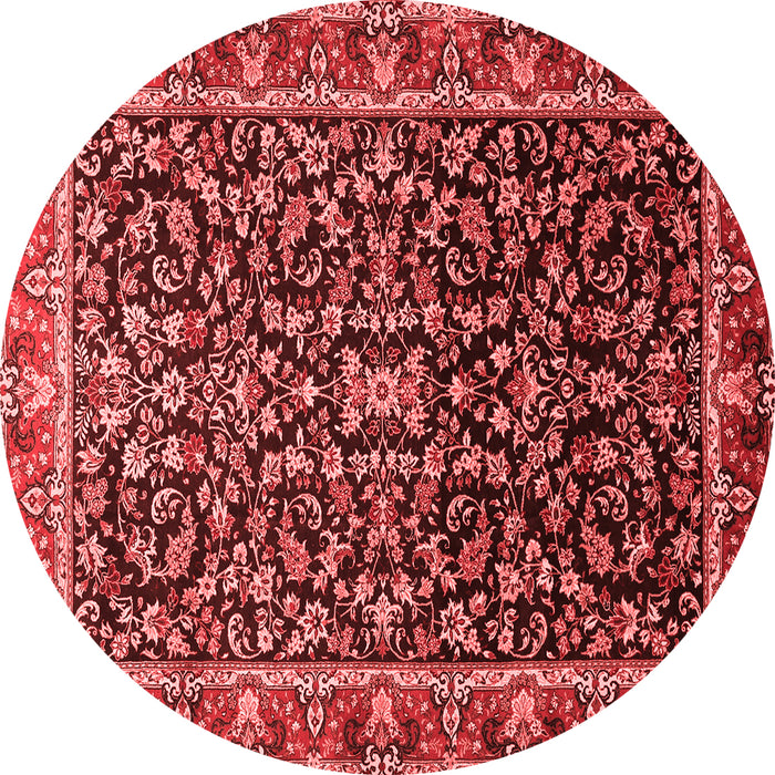 Machine Washable Persian Red Traditional Rug, wshtr1454red