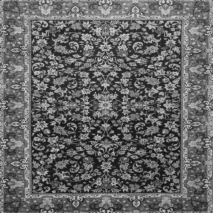 Serging Thickness of Persian Gray Traditional Rug, tr1454gry