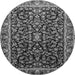 Square Persian Gray Traditional Rug, tr1454gry
