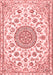 Medallion Red Traditional Area Rugs