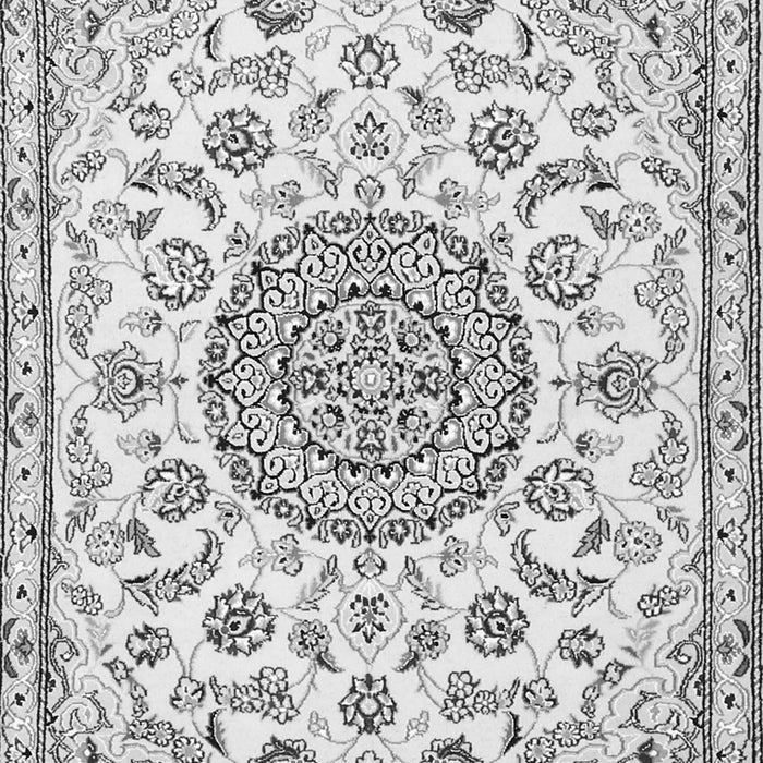 Medallion Gray Traditional Rug, tr1455gry