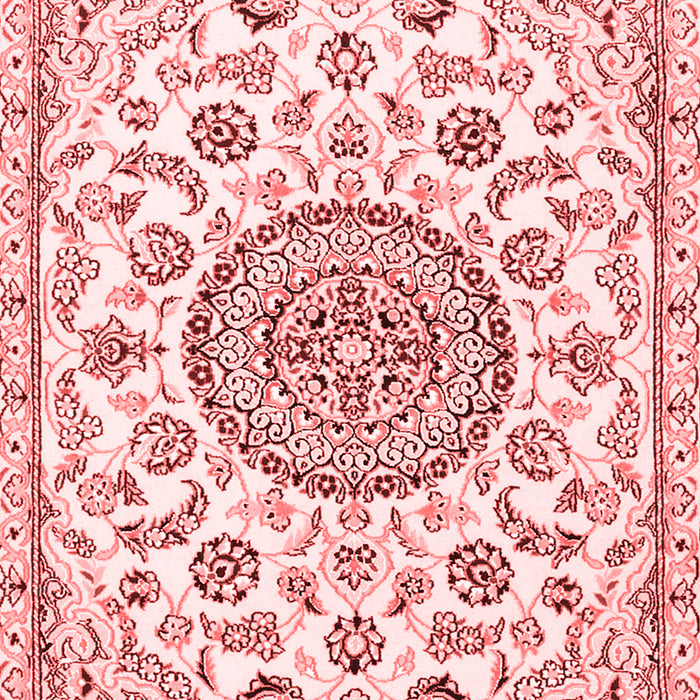 Medallion Red Traditional Area Rugs