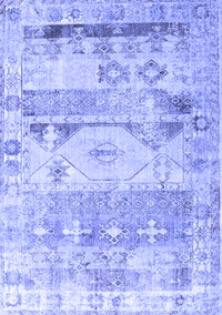 Persian Blue Traditional Rug, tr1457blu