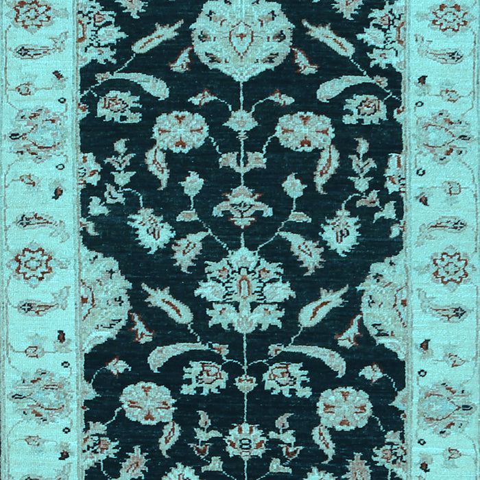 Machine Washable Persian Light Blue Traditional Rug, wshtr1458lblu