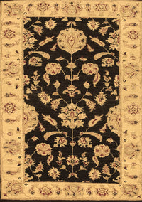 Persian Brown Traditional Rug, tr1458brn