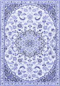 Persian Blue Traditional Rug, tr1459blu