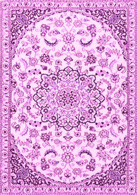 Persian Pink Traditional Rug, tr1459pnk