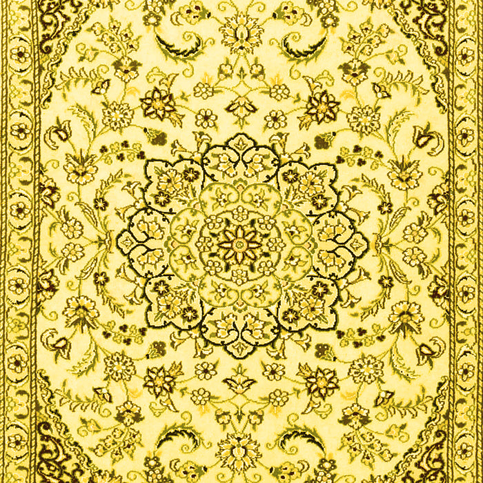 Persian Yellow Traditional Rug, tr1459yw
