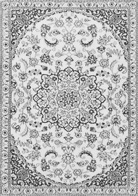 Persian Gray Traditional Rug, tr1459gry