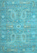 Persian Light Blue Traditional Rug, tr145lblu