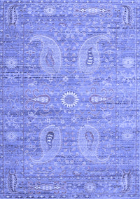 Persian Blue Traditional Rug, tr145blu