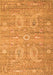 Persian Orange Traditional Rug, tr145org