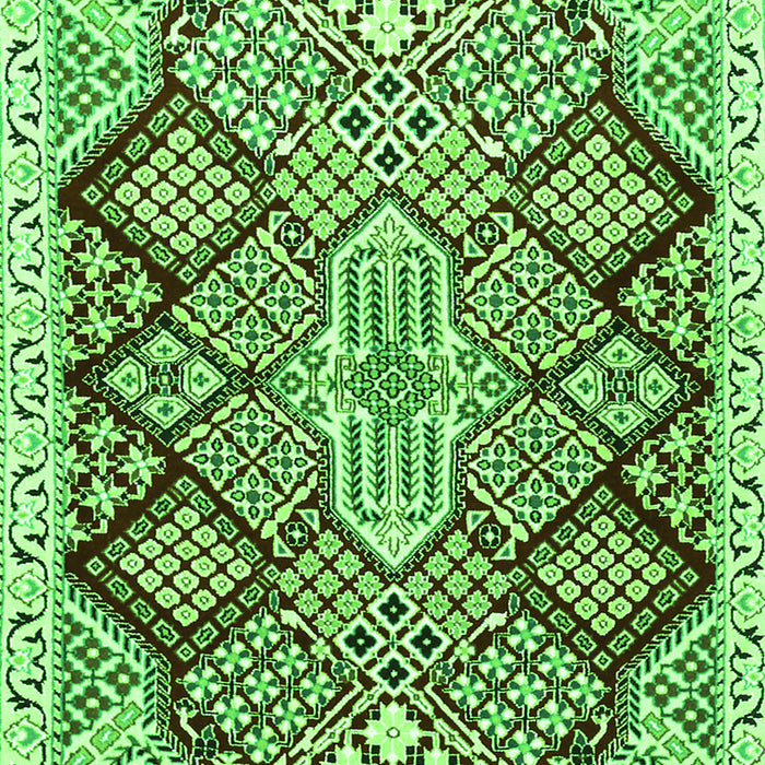 Persian Green Traditional Rug, tr1460grn