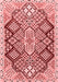 Persian Red Traditional Area Rugs