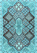 Persian Light Blue Traditional Rug, tr1460lblu