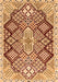 Persian Orange Traditional Rug, tr1460org