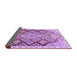 Sideview of Persian Purple Traditional Rug, tr1460pur