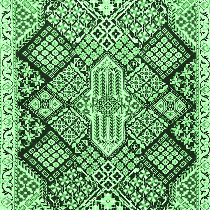 Persian Emerald Green Traditional Rug, tr1460emgrn