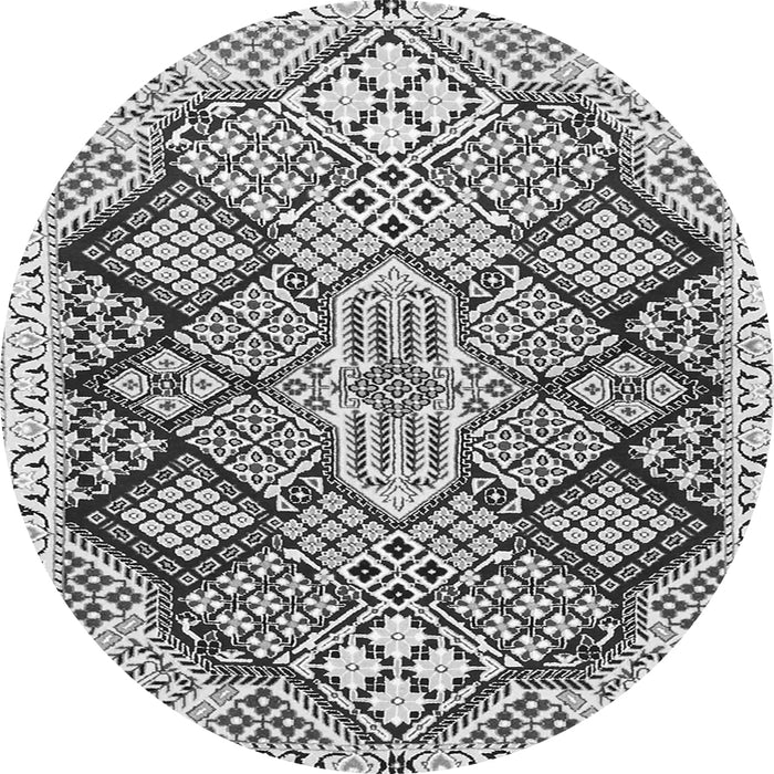 Square Persian Gray Traditional Rug, tr1460gry