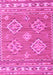 Persian Pink Traditional Rug, tr1461pnk