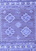 Persian Blue Traditional Rug, tr1461blu