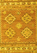 Persian Yellow Traditional Rug, tr1461yw