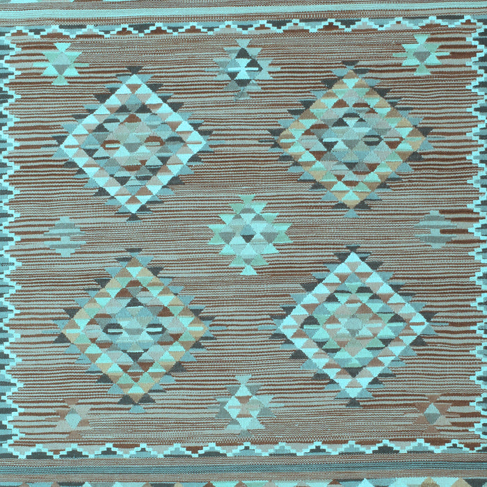 Machine Washable Persian Light Blue Traditional Rug, wshtr1461lblu