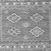 Serging Thickness of Persian Gray Traditional Rug, tr1461gry