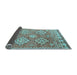 Sideview of Persian Light Blue Traditional Rug, tr1461lblu