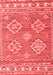 Persian Red Traditional Area Rugs