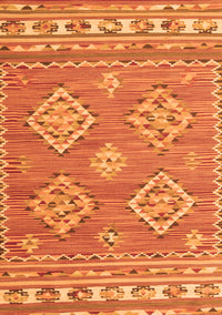 Persian Orange Traditional Rug, tr1461org