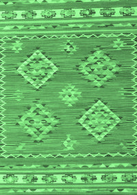 Persian Emerald Green Traditional Rug, tr1461emgrn